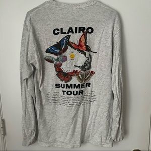 Clairo Summer Tour Long-sleeve Butterfly T-Shirt